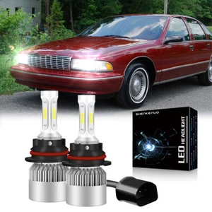 Para Chevy Caprice 1991-1996 6000K 2X Faros LED Delanteros Viga Alta-Baja - Imagen 1 de 12