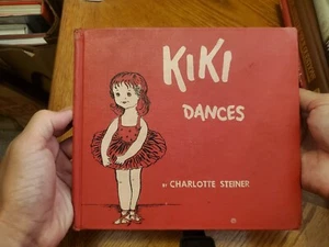 Kiki Dances by Charlotte Steiner 1949 POOR COND EX-LIB CHILDREN'S - Picture 1 of 11