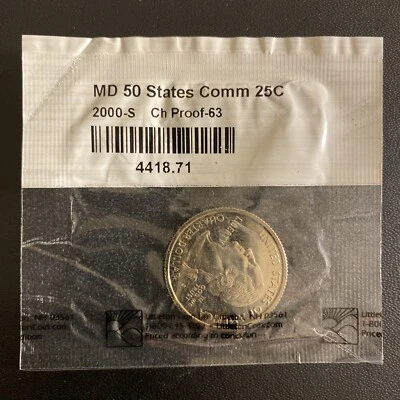 2000 S Maryland State 25C Proof - Image 1 of 3