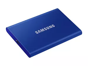 Boxed Samsung Portable SSD T7 1TB USB 3.2 External SSD Indigo Blue (MU-PC1T0HWW) - Picture 1 of 1