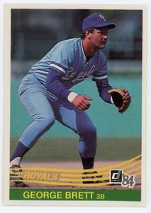Donruss George Brett #53 Royals 1984 casi nuevo - Imagen 1 de 1