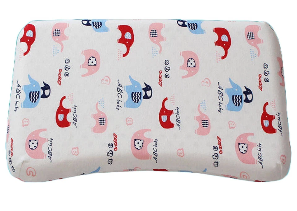 Детская латексная подушка — классная, дышащая и поддерживающая — анималистический принт - Изображение 1 из 4