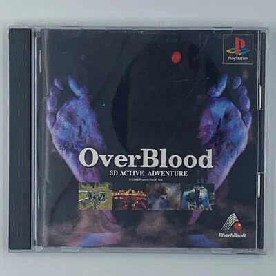 Overblood - A 3D Active Adventure Sony PlayStation PS1 Japan Import US Seller - Image 1 of 4