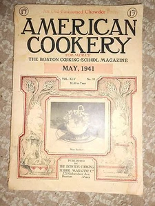 American Cookery Formerly Boston Cooking School Magazine May 1941 - Picture 1 of 1