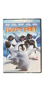 Happy Feet (DVD, 2007, Widescreen) – Animated Family Movie with Bonus Sequences - Picture 1 of 2