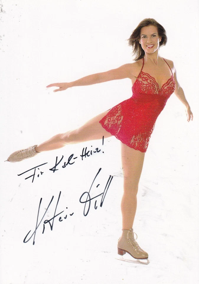 Autogramm - Katarina Witt (Eiskunstlaufen) - Kati Witt - Bild 1 von 1