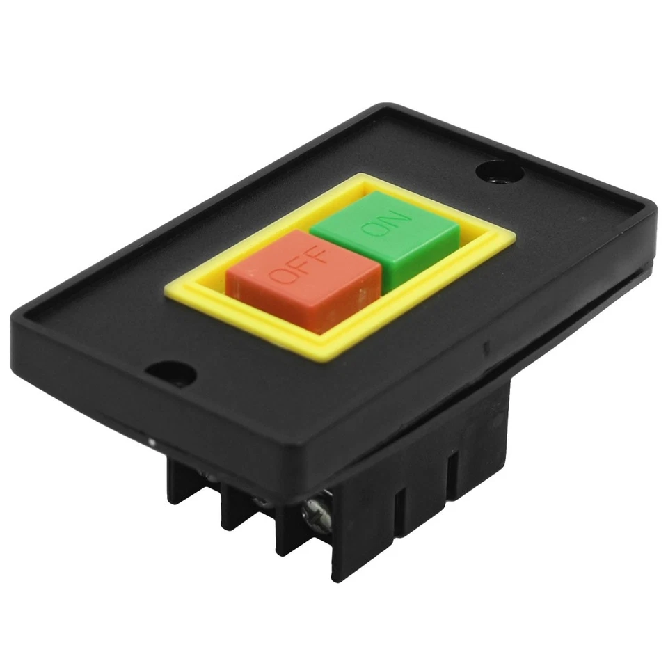 Ac380 V 2 kW Vis à 6 broches à verrouillage Power On/Off Pushbutton Switch - Photo 1/1