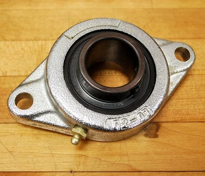 MB Manufacturing NFC2251-716-PEN, 1-7/16" Flange Bearing F2-07 Housing - NEW - Image 1 of 4