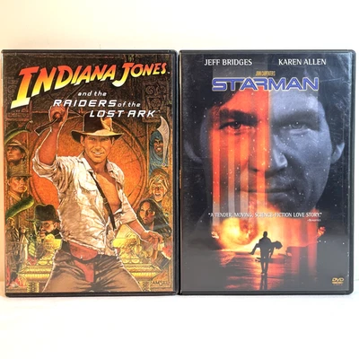 RAIDERS OF THE LOST ARK / STARMAN (DVD) Karen Allen - Action Adventure Sci-Fi - Image 1 of 4