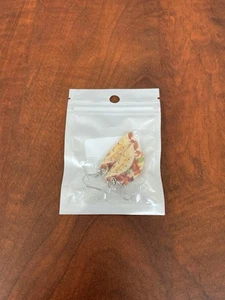 Taco Ohrringe, realistische Ohrhänger Mini Lebensmittel Schmuck - Bild 1 von 2