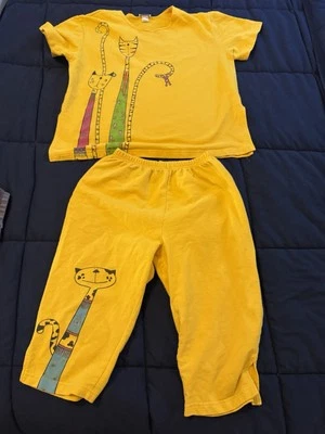 Roupa vintage com estampa de arte de gato CITE - Feminina tamanho M - 100% algodão feita nos EUA - Imagem 1 de 4