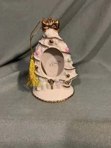 Lenox 5" Árbol de Navidad Marco Marco Adorno - Imagen 1 de 6