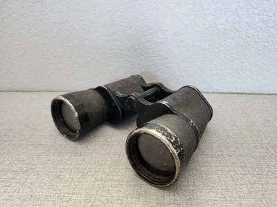 1940s  German WWII Zeiss Vintage Dienstglas 10x50 blc + Binoculars - Image 1 of 4