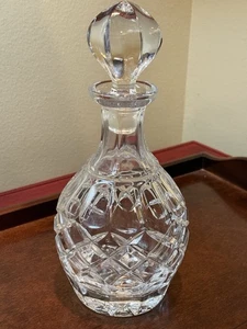 Gorham Crystal Decanter, Signed - Picture 1 of 2