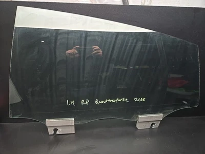 Maserati Quattroporte 2014-2022 trasero izquierdo puerta lateral del conductor ventana vidrio OEM Foto 1 de 4