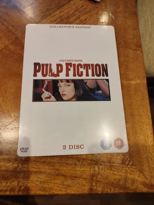 Pulp Fiction 2 X Disk DVD. Collectors Addition With tin. New With Wrapper - Image 1 of 2