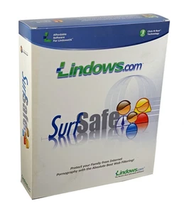 Lindows OS 4.0 Surf Safe Web Filtering Add-On - Classic Linux Windows OS - Picture 1 of 4