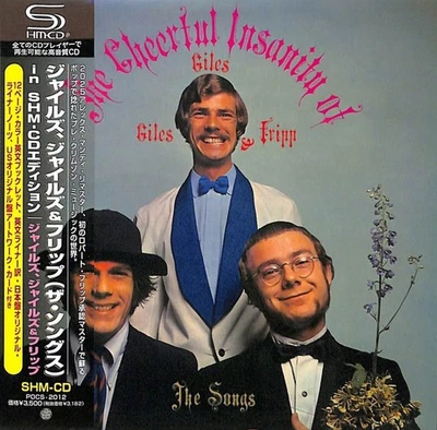 THE CHEERFUL INSANITY OF GILES GILES AND FRIPP 2025 JAPAN MINI LP SHM CD JP - Image 1 of 3