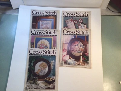 5 Cross Stitch And Country Crafts Magazines From 1989 - Image 1 of 4