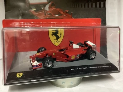 FERRARI F1-2000  MICHAEL SCHUMACHER 2000 World Champion 1:43,  nuova in teca - Immagine 1 di 4
