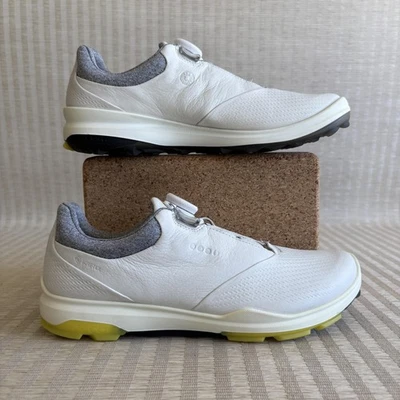Ecco Biom Hybrid 3 BOA GTX Golf Shoes Womens Size 8 Spikeless Gore Tex White - Image 1 of 4