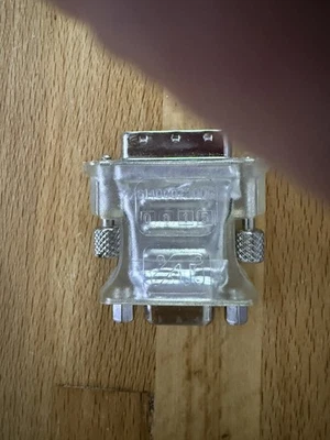 Adapter DVI-I 24+5 Stecker zu VGA Buchse Monitoradapter TFT PC D  zu A      S - Bild 1 von 3