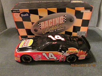 RCCA NASCAR 1:24 Black Window Bank Steve Park #14 Burger King 1997 Chevrolet MC  - Image 1 of 4