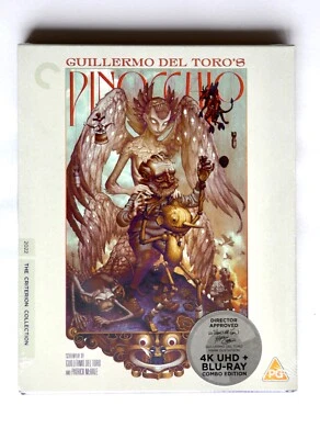 pinocchio blu ray and 4KUHD brand new unopened perfect condition PG 2022 - Image 1 of 3