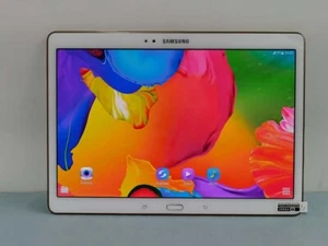 Samsung Galaxy Tab S 10.5 LTE Android 6.0.1 (SM-T805C) 16GB Tablet FULLY WORKING - Picture 1 of 13