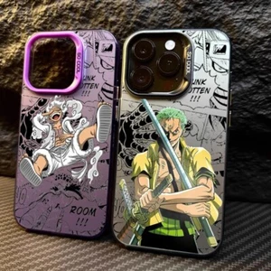 Anime Luffy Cartoon Phone Case Cover For iPhone 16 15 14 13 12 11 Plus Pro Max - Picture 1 of 16