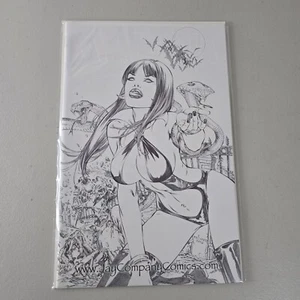 VAMPIRELLA #12 SKETCH VIRGIN EDITION (JAY COMPANY) EBAS *LE 500* 2006 - Picture 1 of 6