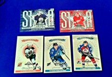 1997-98 DONRUSS LIMITED STAR FACTOR 5 W/FORSBERG GILMORE STAR FEDEROV PETER 