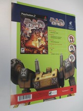 R.A.D. Robot Alchemic Drive Playstation 2 2002 Flyer Ad Sheet Print E3 Promo RAD