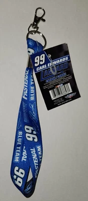 Carl Edwards #99 Nascar Lanyard Keychain - Image 1 of 4