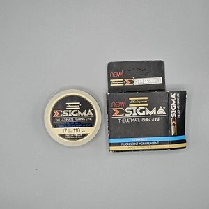 Línea de pesca Shakespeare Sigma azul claro 17# prueba 110yds nueva #3100 - Imagen 1 de 8