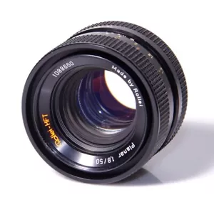 OBJECTIF ROLLEI PLANAR 1,8/50mm HFT ROLLEI SL 35 lens - Foto 1 di 3