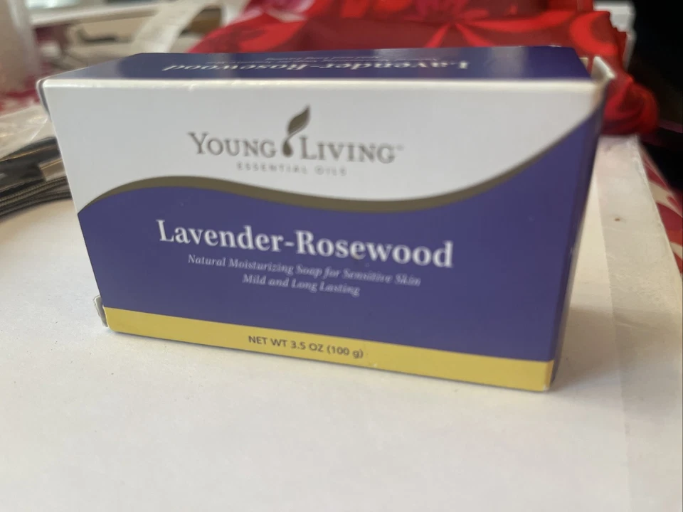 Barra de jabón limpiador de lavanda-palo de rosa Young Living NUEVOS aceites esenciales Foto 1 de 1