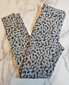 Dorothy Perkins Skinny Pant - US Size 4 / UK Size 8 - Black & White Floral - Picture 1 of 11