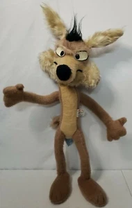 Vintage 1971 Mighty Star - Wile E Coyote - Poseable Wired Large Plush - 25" - Picture 1 of 12