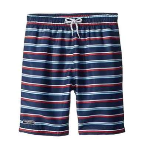 Toobydoo L113643 Boy's The Classic Navy Stripe Swim Shorts Size 3-4 - Picture 1 of 1