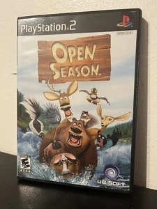 Open Season (PS2 Sony PlayStation 2, 2006) Complete in Box Ubisoft Play it Wild! - Picture 1 of 3