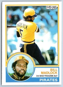 BILL MADLOCK 1983 O-PEE-CHEE 83 NO 335 NRMINT+         57901 - Picture 1 of 2
