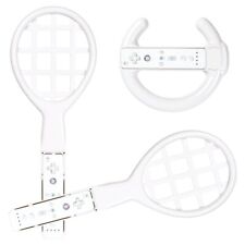Set Racing Wheel Volante Tennis-Pipistrello Controller per Nintendo Wii Wiiu