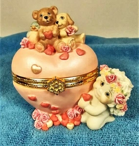 Dreamsicles Trinket Box #10370 "Secret Heart" 1997 Mint Condition, Scarce! - Picture 1 of 4