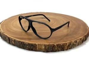 AMERICAN OPTICAL Sunglasses Eyeglasses AO Safety Aviator Black Hawk Z87-2 135 mm - Picture 1 of 12