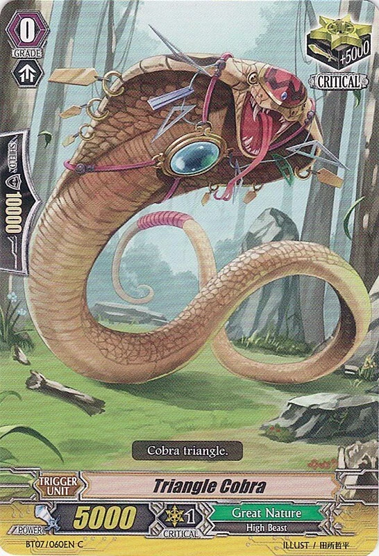 1 x Triangle Cobra - BT07/060EN - C Near Mint / Mint, English - Image 1 of 1