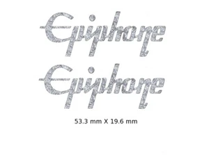 Epiphone guitar decal head stock Restoration water slide Logo 38 - Picture 1 of 1
