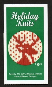 USA Scott BK305 Complete Booklet - Holiday Knits (SCV $27.50) - Picture 1 of 1