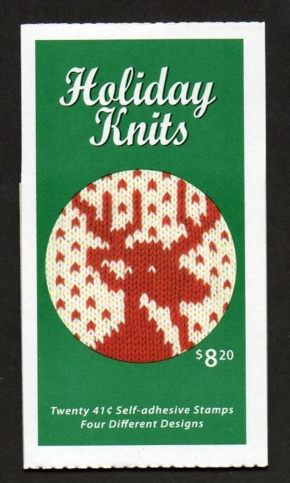 USA Scott BK305 Complete Booklet - Holiday Knits (SCV $27.50) - Image 1 of 1