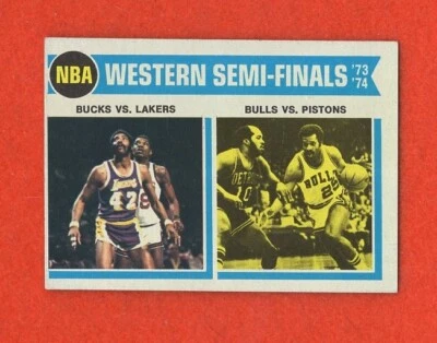 1974-75 Topps NBA Western Semi-Finals Card #162    FREE SHIPPING - Image 1 of 2